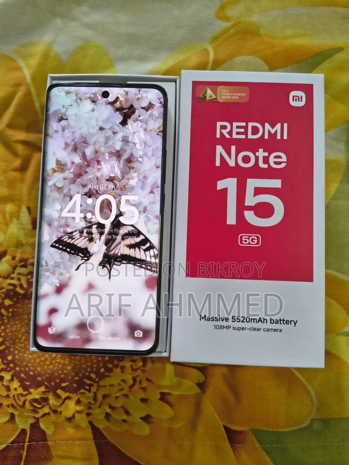 Xiaomi Redmi Note 15 256 GB Black