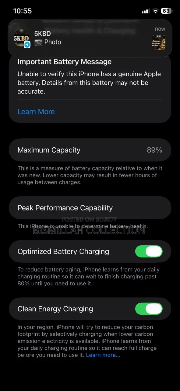 Apple iPhone 11 64 GB Black