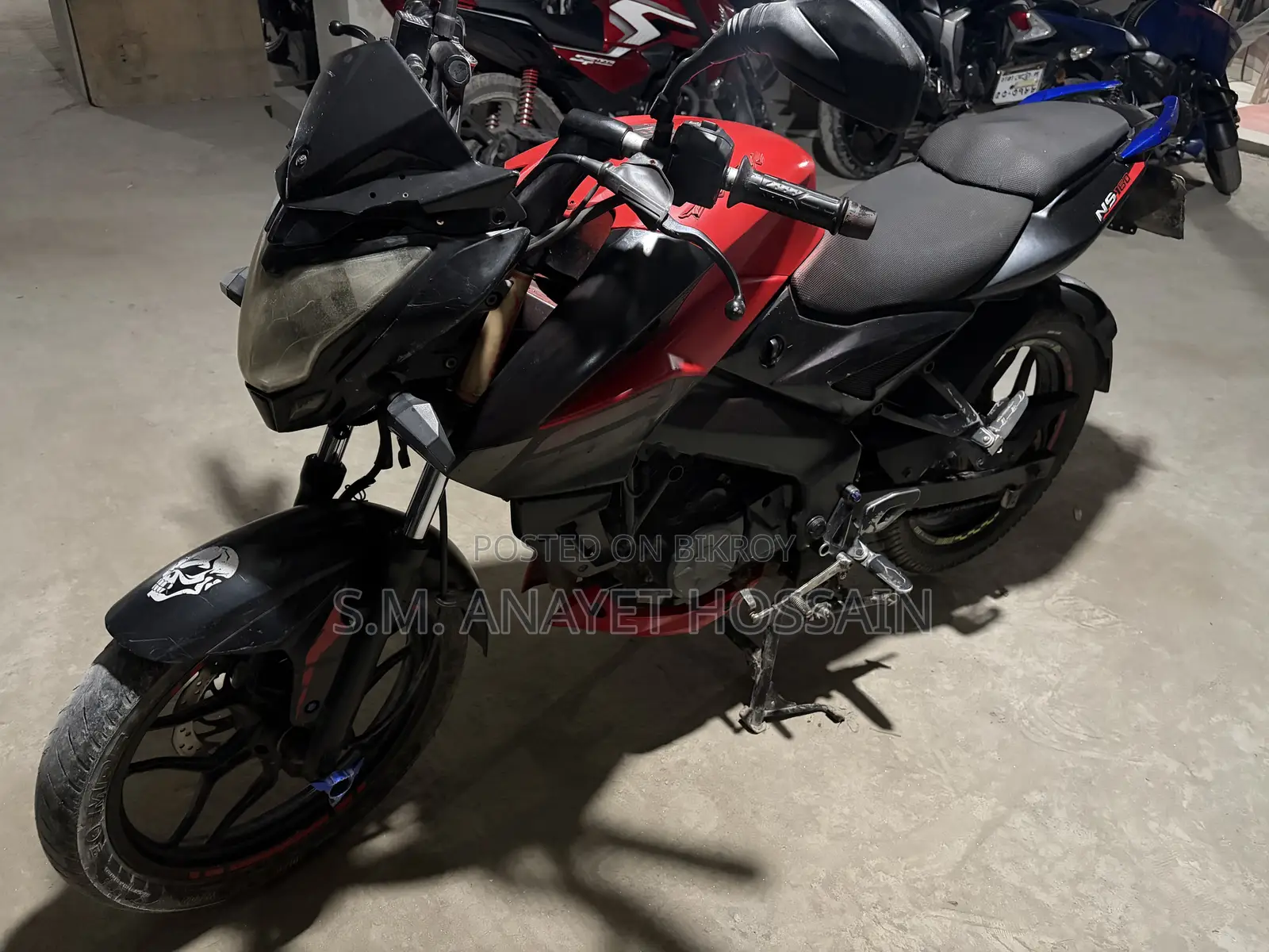 Bajaj Pulsar NS 160 2019 Red