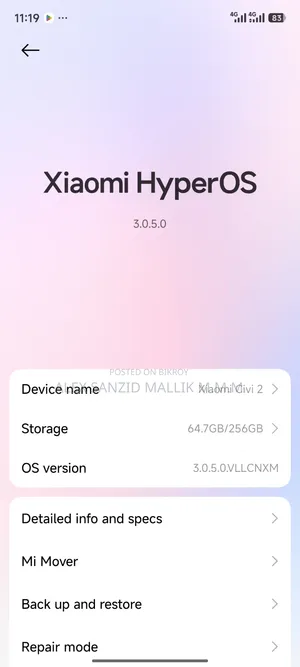 Xiaomi Civi 2 256 GB Pink