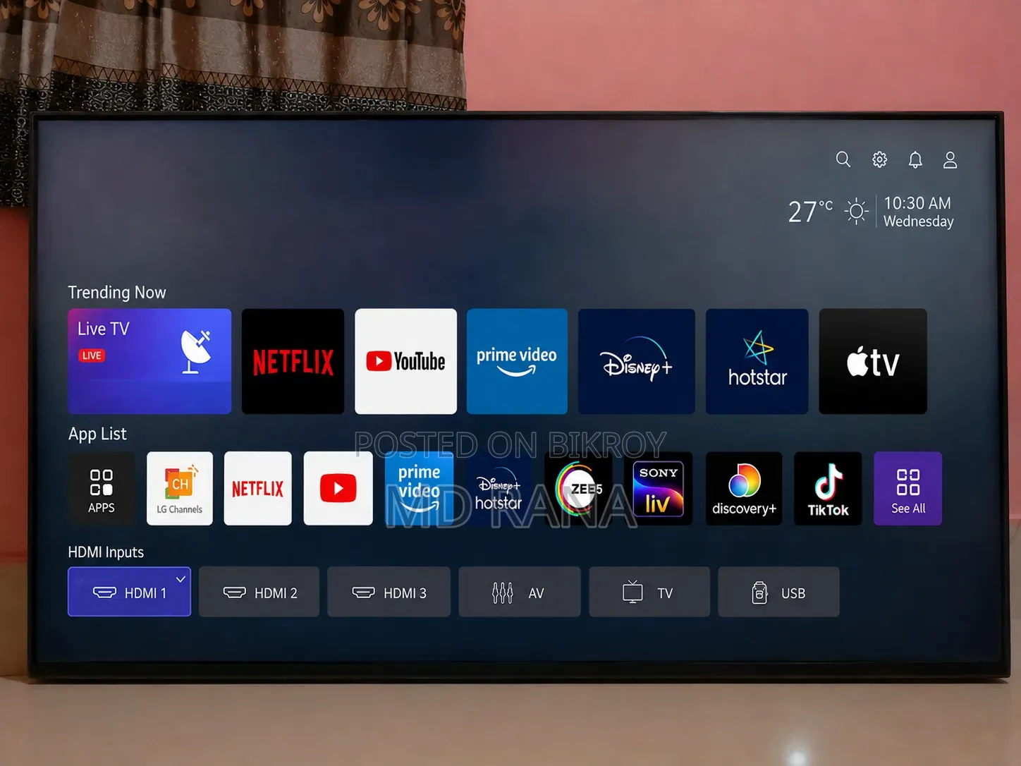 LG 55UP7750PTB – 55" 4K UHD Smart TV