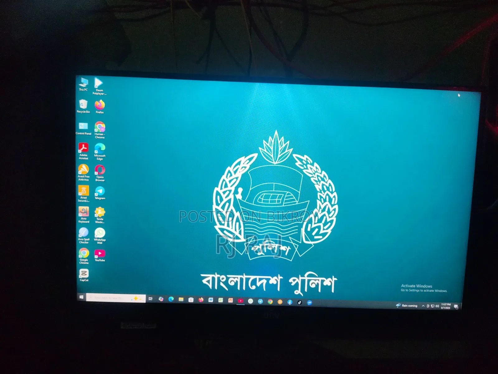 Desktop Computer 8GB Intel Core i5 SSD 128GB