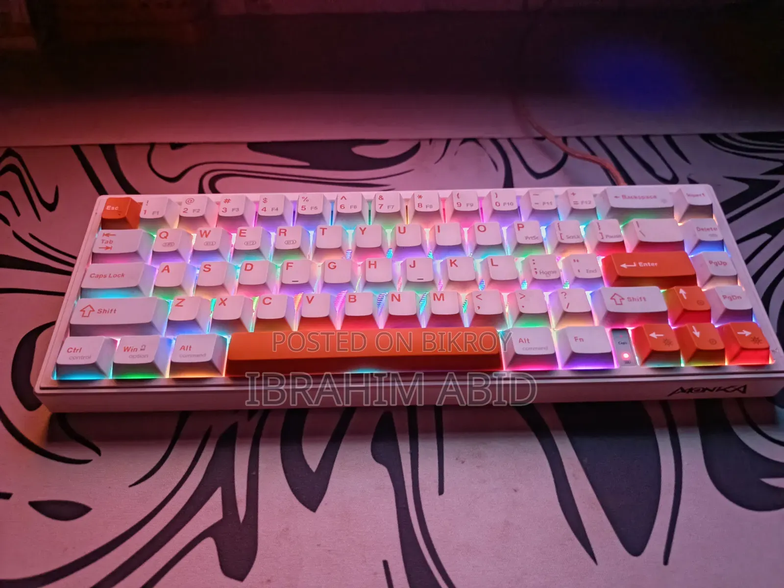 Monka 3067 Pro V2 Tri-Mode Gasket Mechanical Keyboard