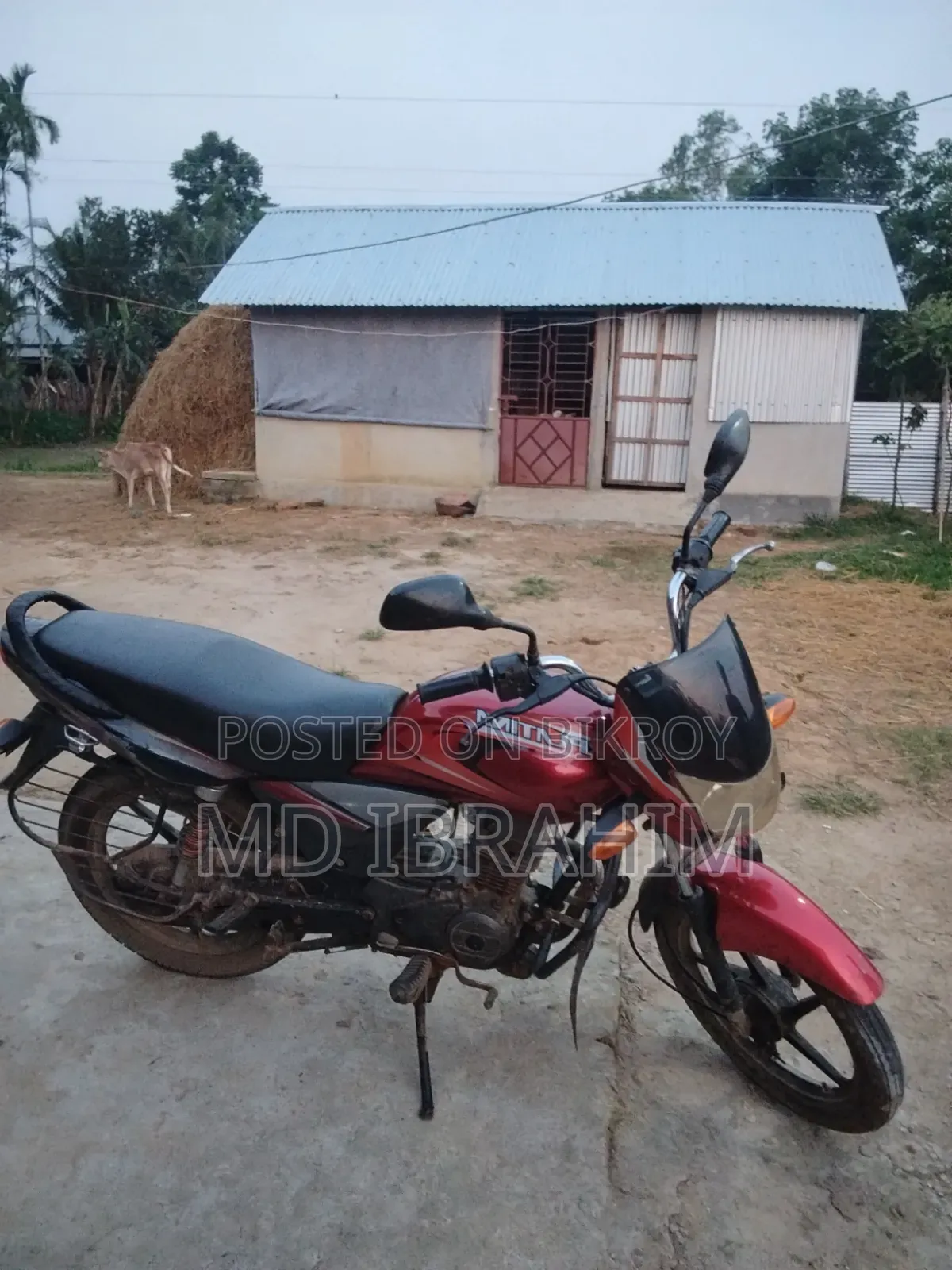 Bajaj Platina 100 2013 Red