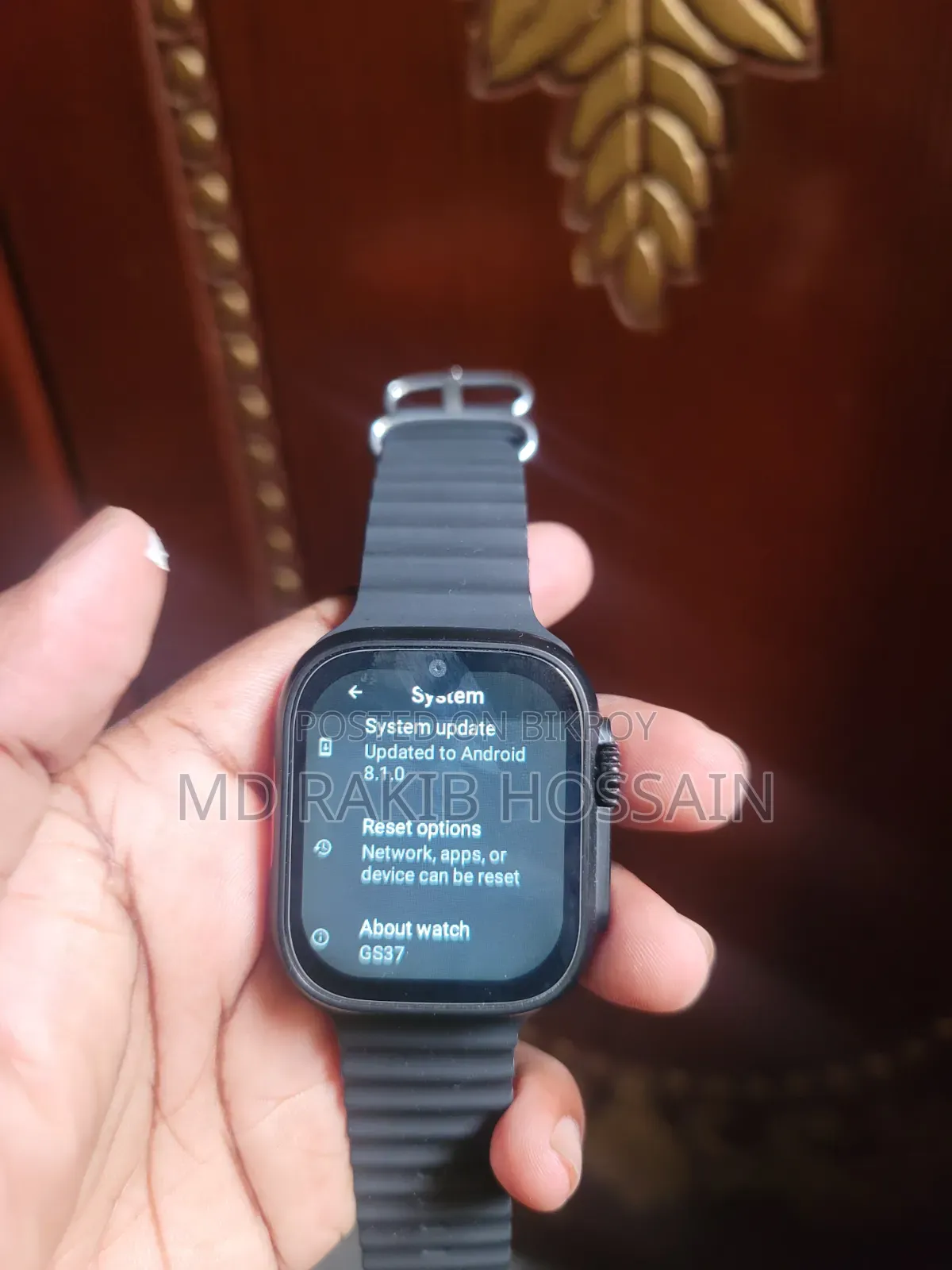 আল্ট্রা এস৯ অ্যান্ড্রয়েড স্মার্টওয়াচ