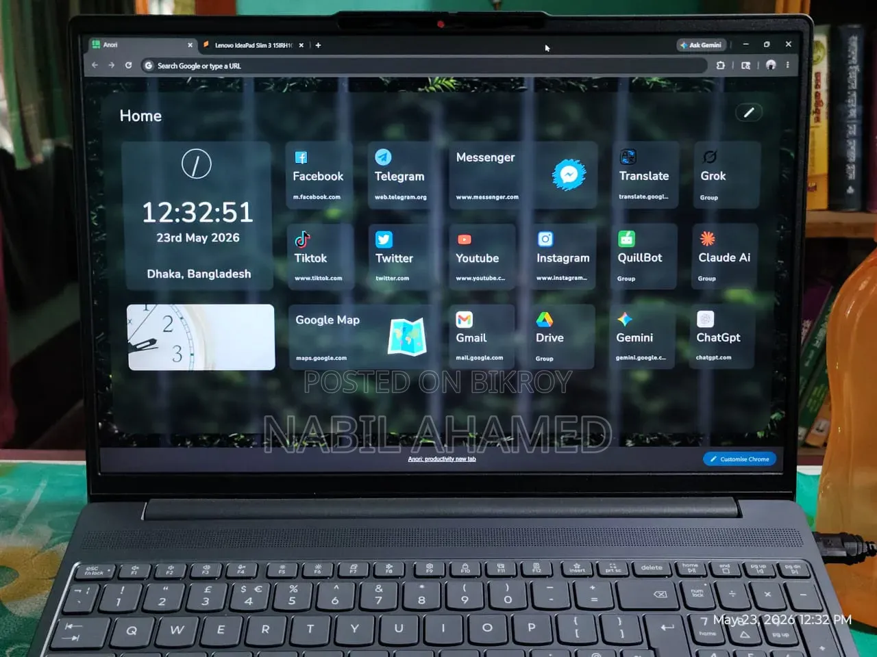 Laptop Lenovo Ideapad 3 16GB Intel Core i5 SSD 512GB