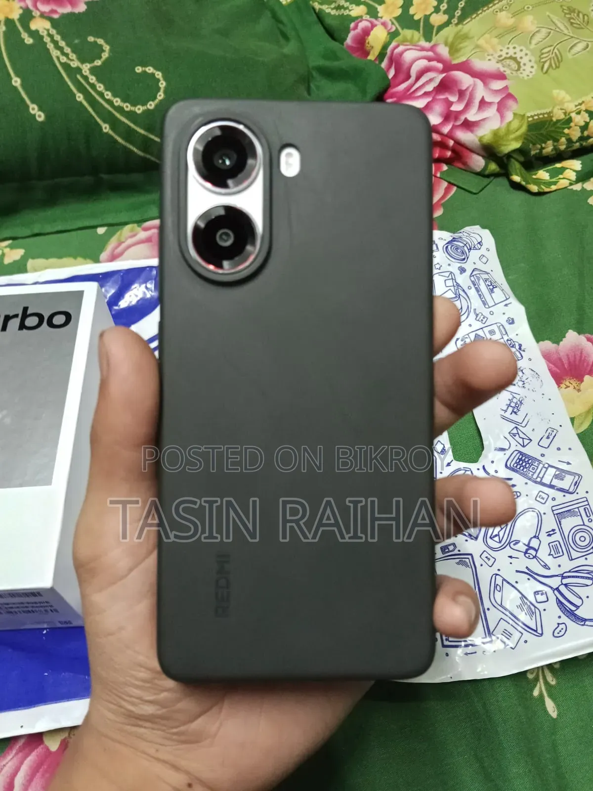 শাওমি রেডমি টার্বো ৪ ২৫৬ জিবি সাদা