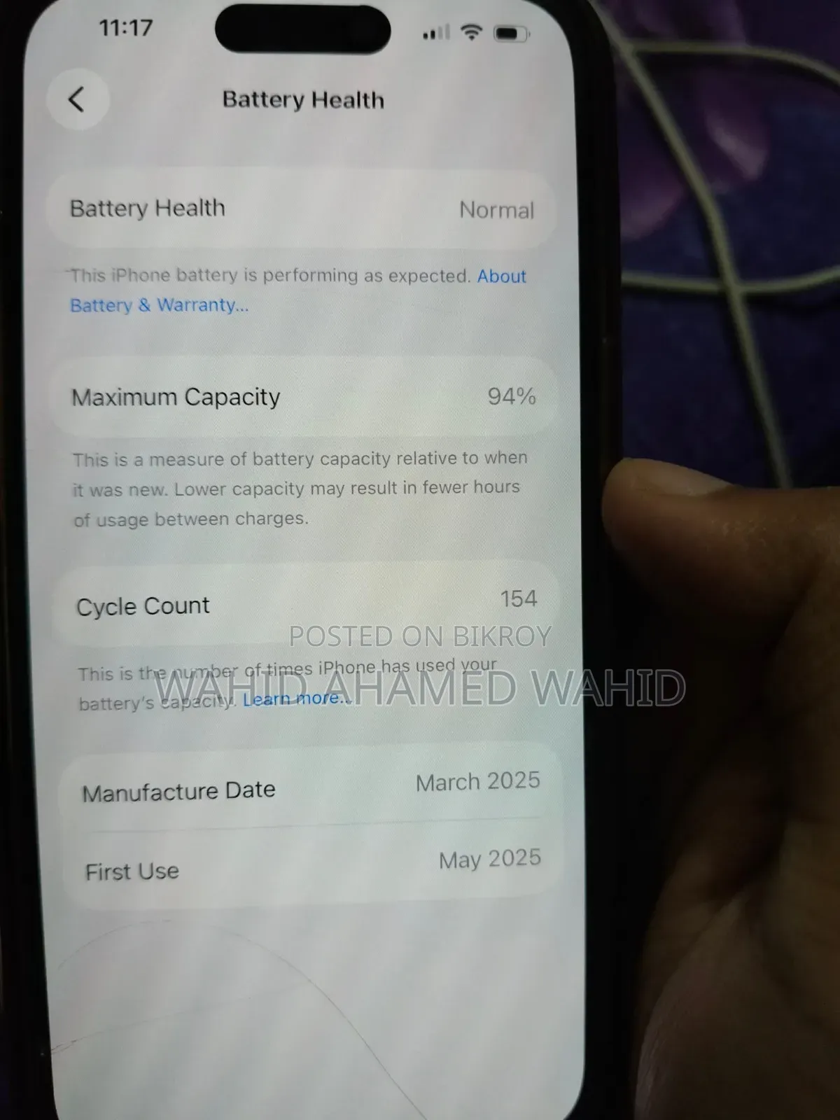 Apple iPhone 15 128 GB Black