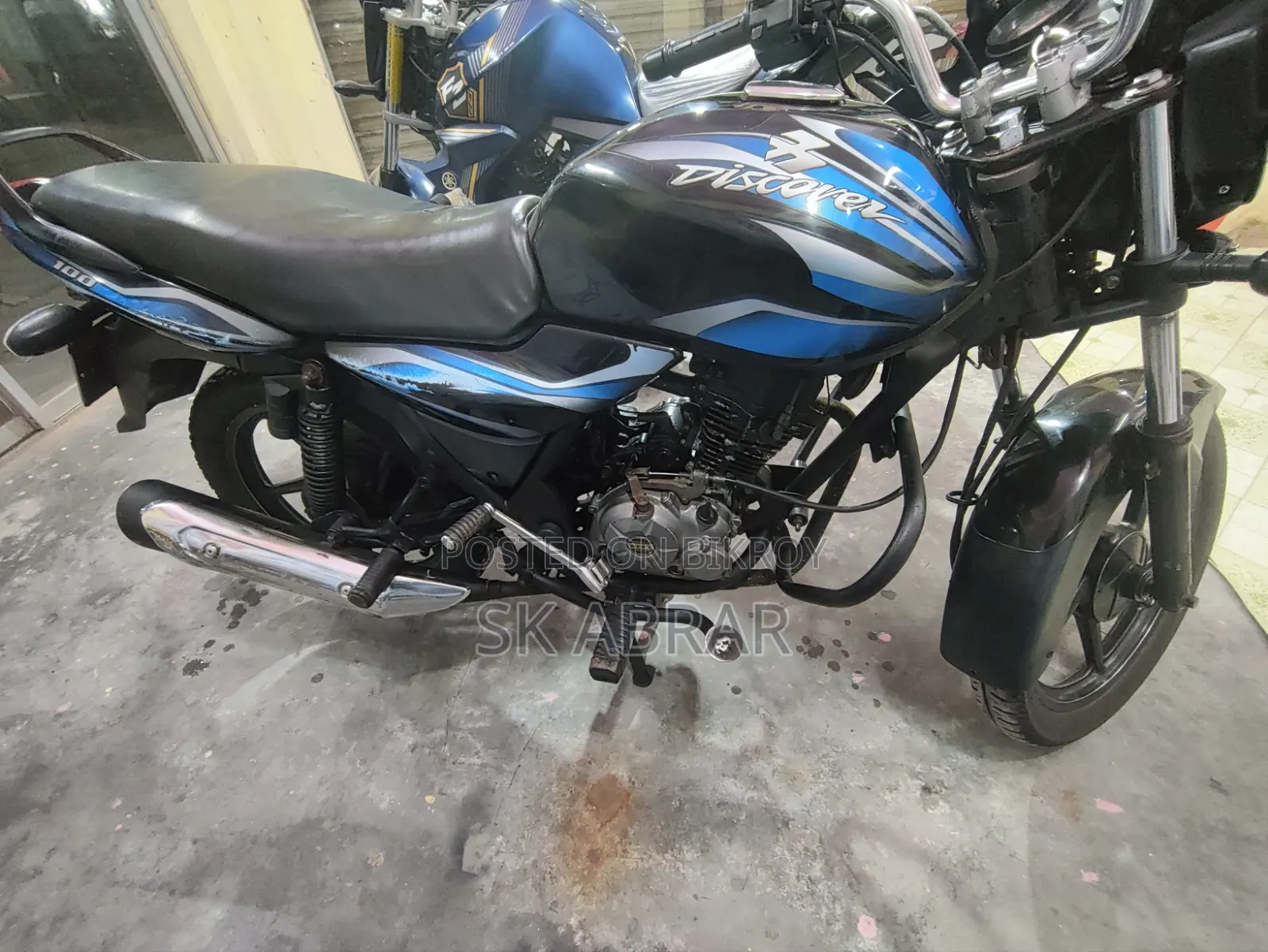 Bajaj Discover 100 2012 Black