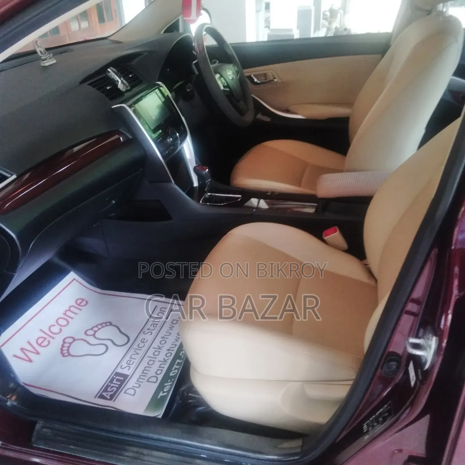 Toyota Premio 1.5 front-wheel drive 2016 Maroon