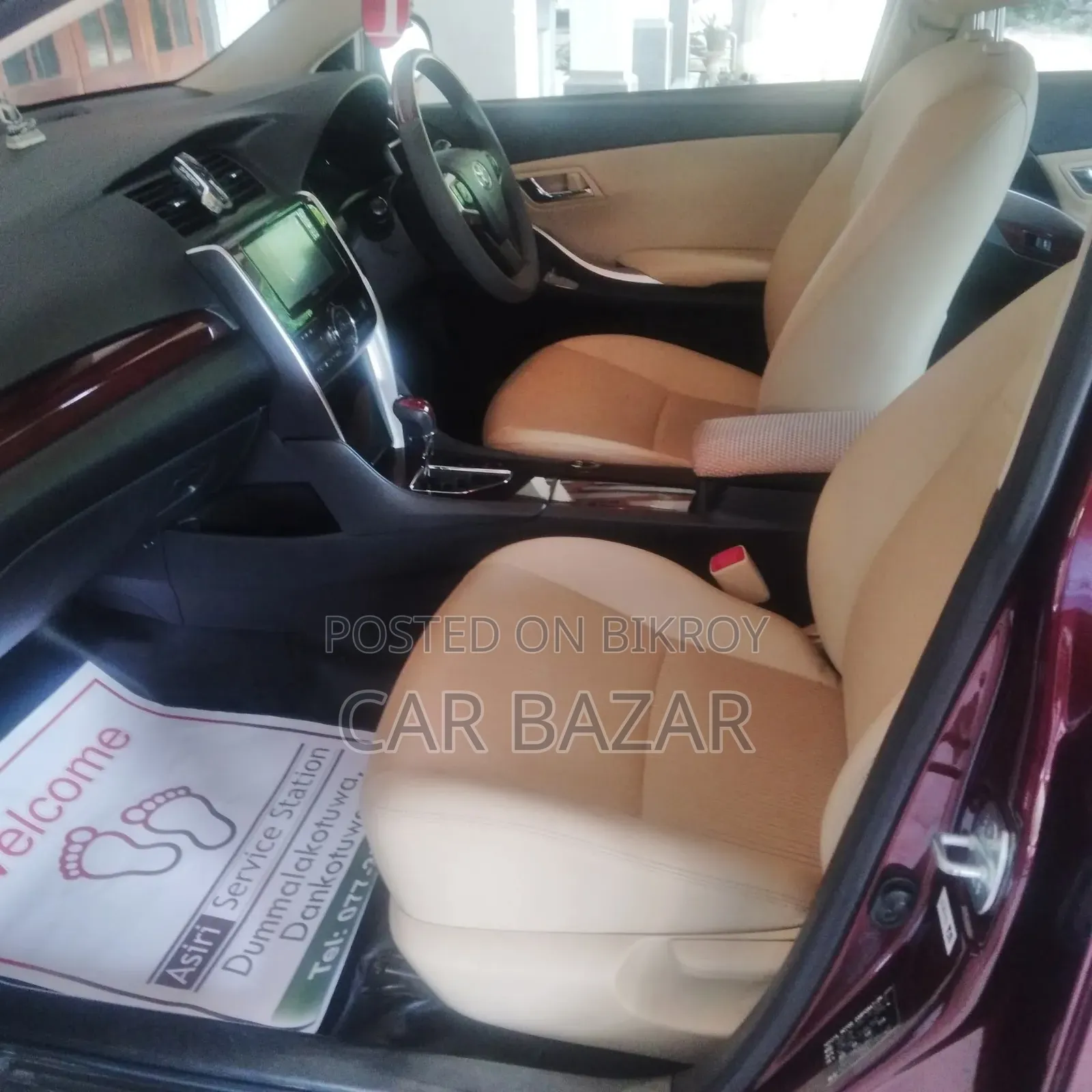 Toyota Premio 1.5 front-wheel drive 2016 Maroon