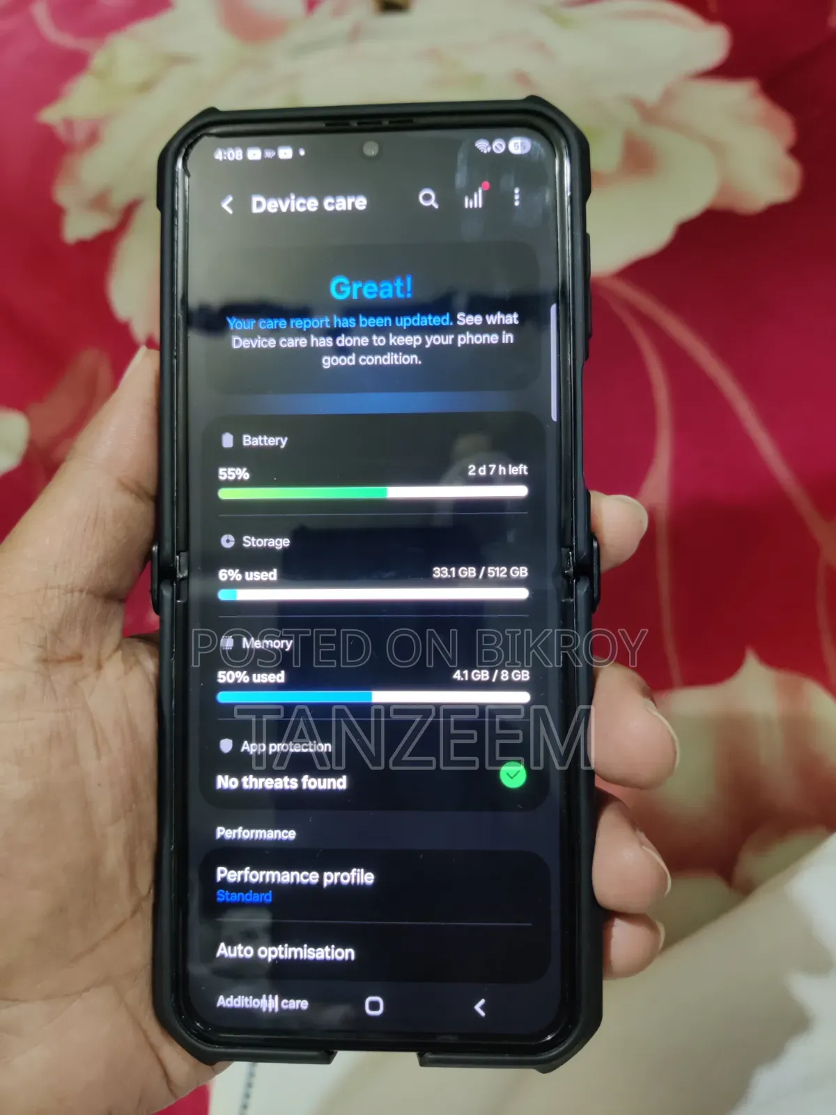 Samsung Galaxy Z Flip4 512 GB Gray