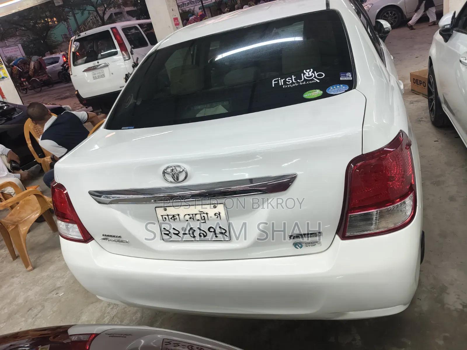 Toyota Axio 2012 White