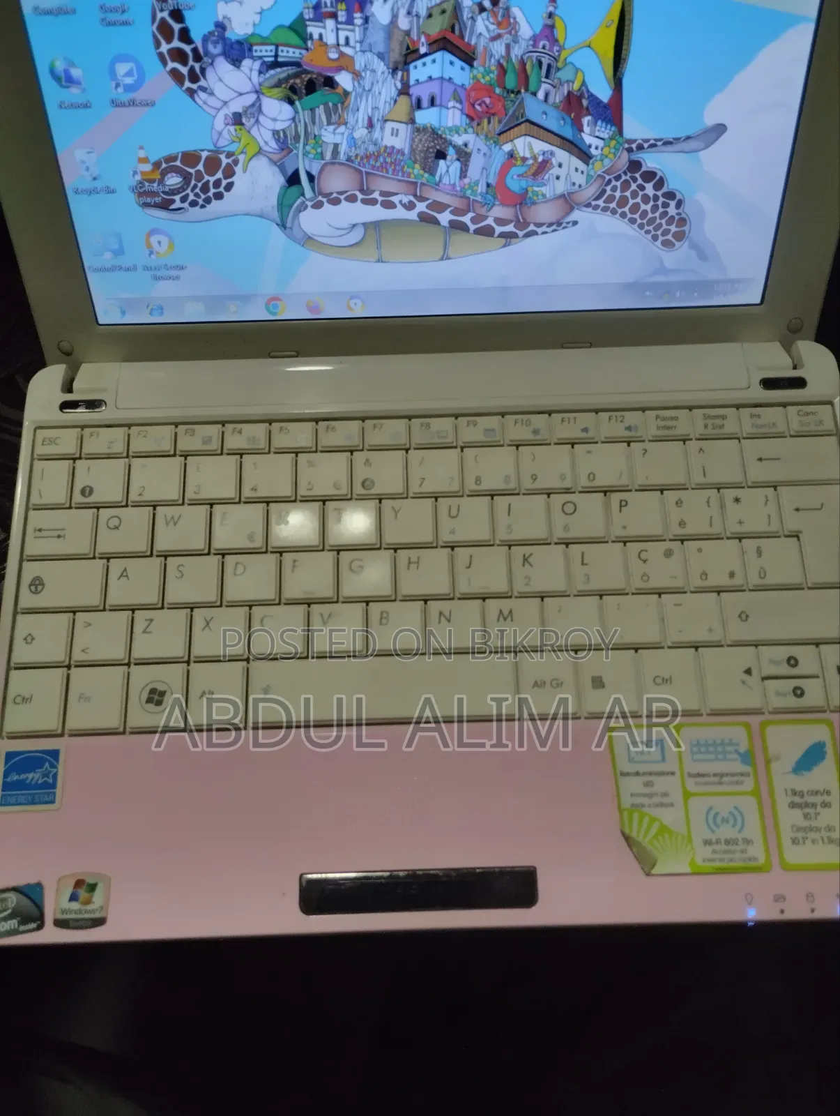 Laptop Asus Eee PC 1005HA 2GB Intel Atom HDD 160GB