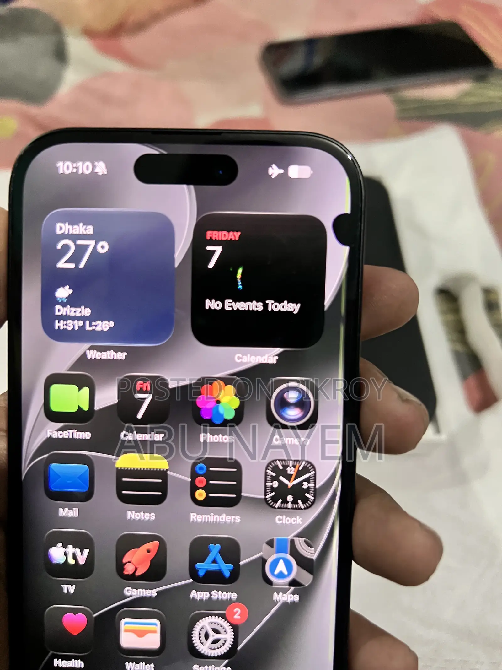 New Apple iPhone 16 128 GB Black