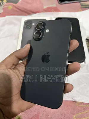 New Apple iPhone 16 128 GB Black