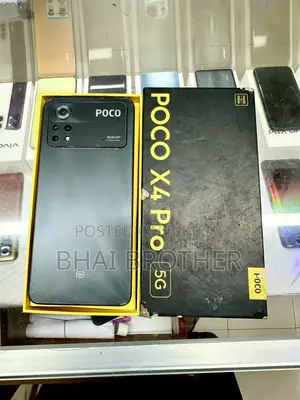 শাওমি পোকো এক্স৪ প্রো ৫জি ১২৮ জিবি কালো