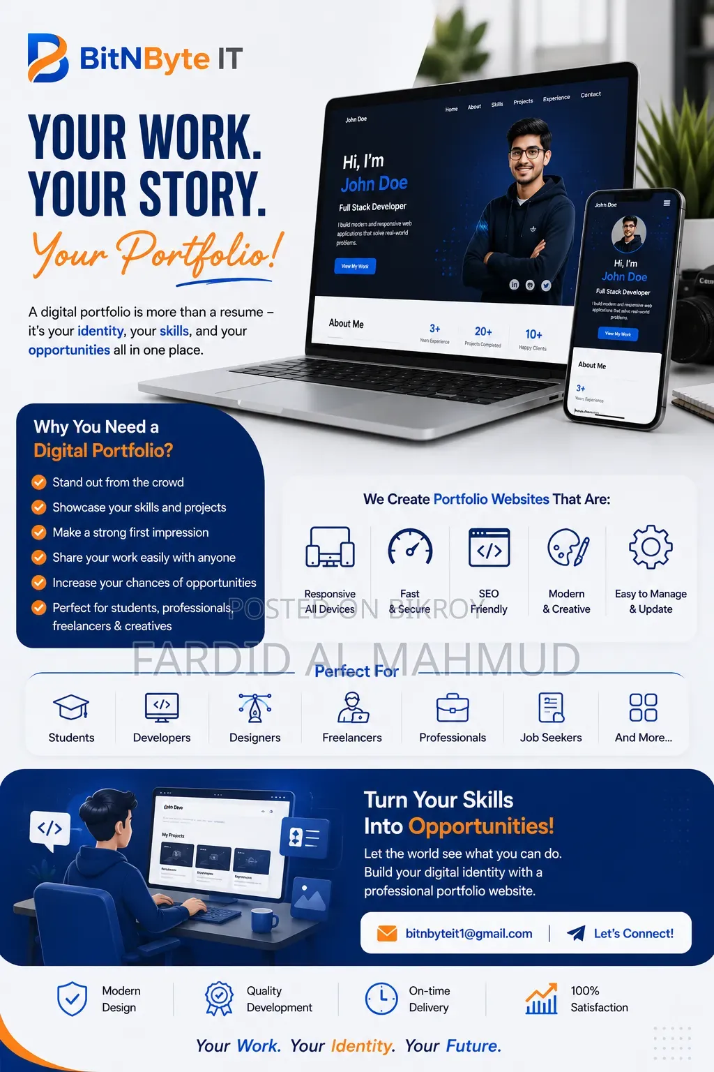 Business Website, Portfolio, Software App Development Service