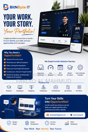 Business Website, Portfolio, Software App Development Service