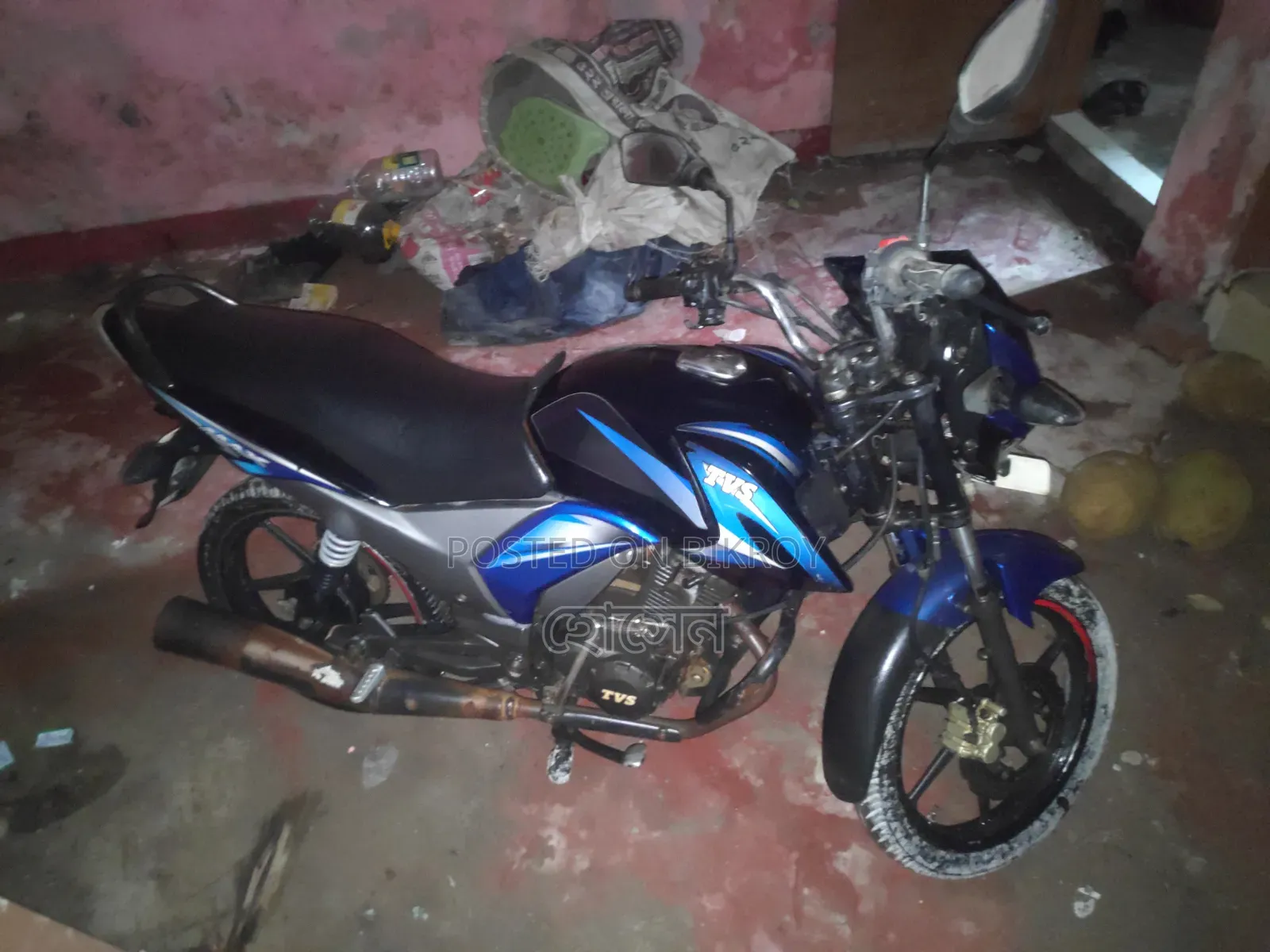 TVS Stryker 125 2019 Blue