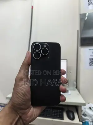 অ্যাপল আইফোন ১৫ প্রো ১২৮ জিবি ব্ল্যাক