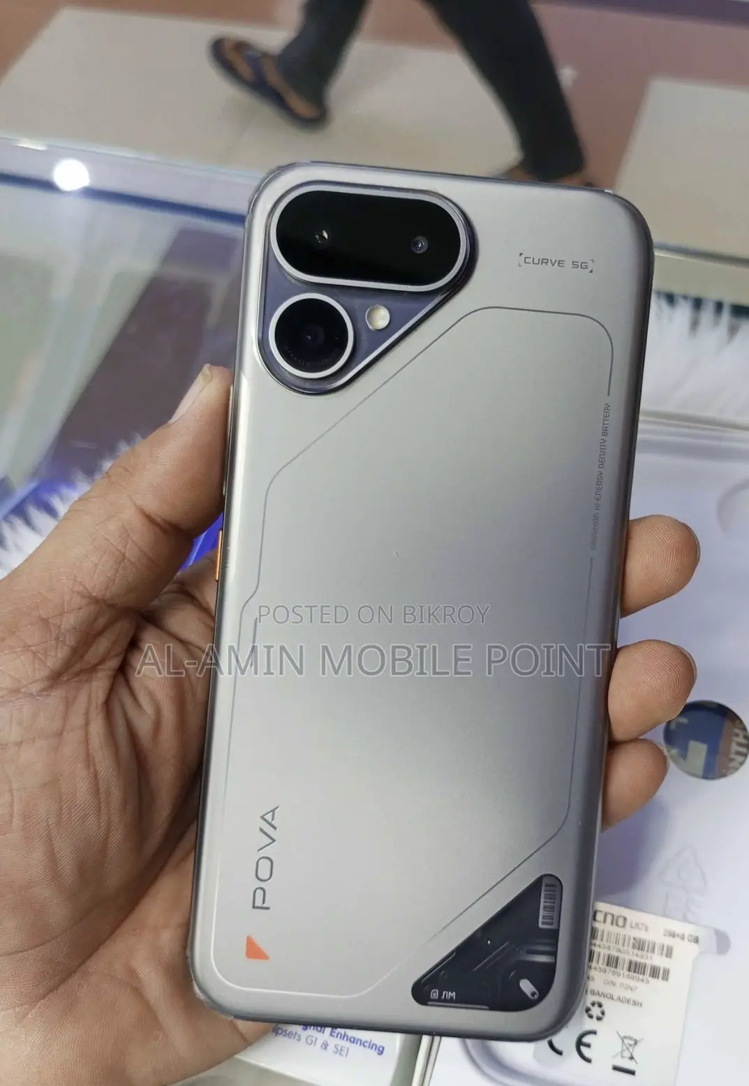 Tecno Pova Curve 2 128 GB Black