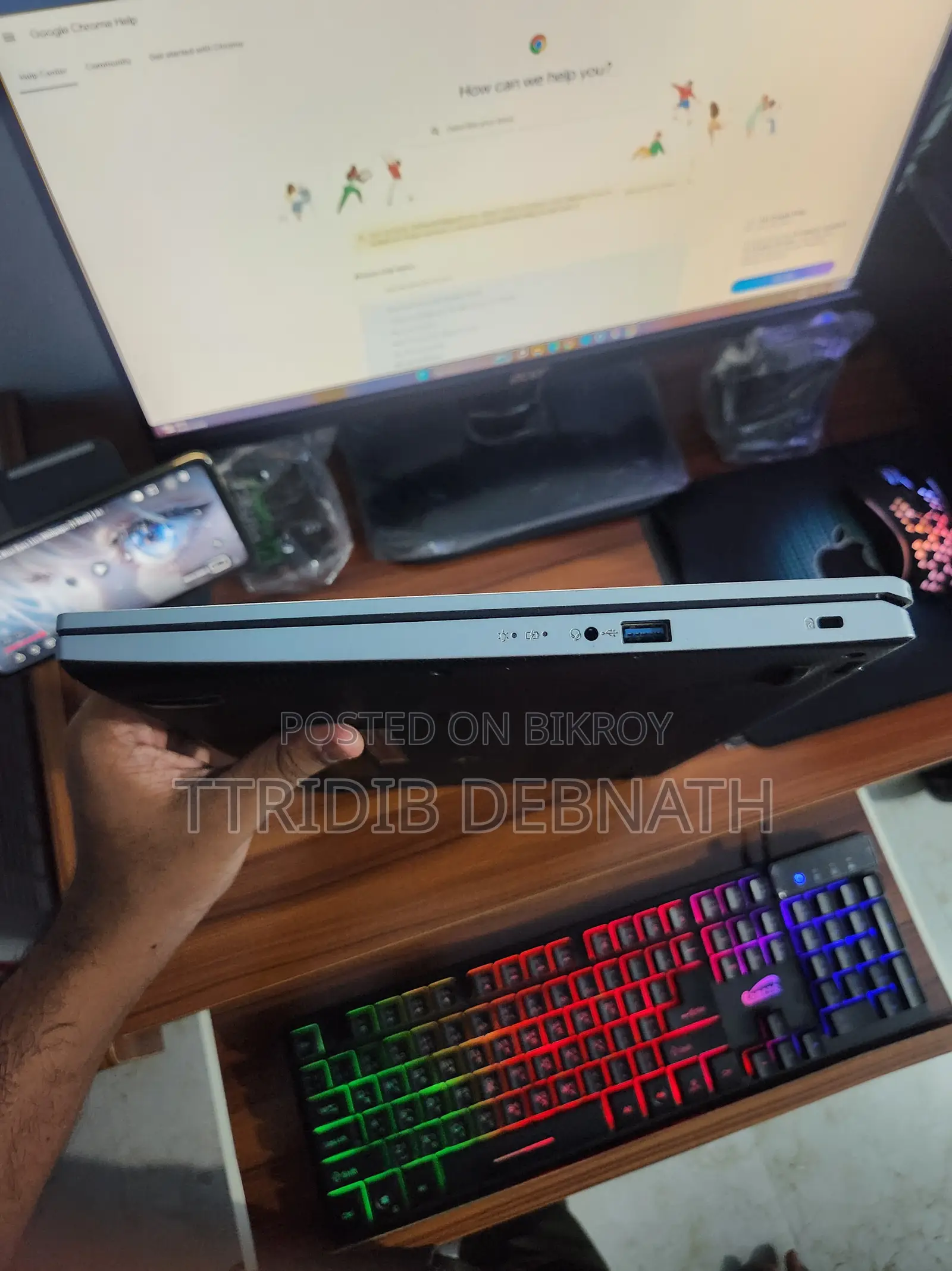 ল্যাপটপ Acer Aspire 3 8GB Intel Core i5 SSD 512GB