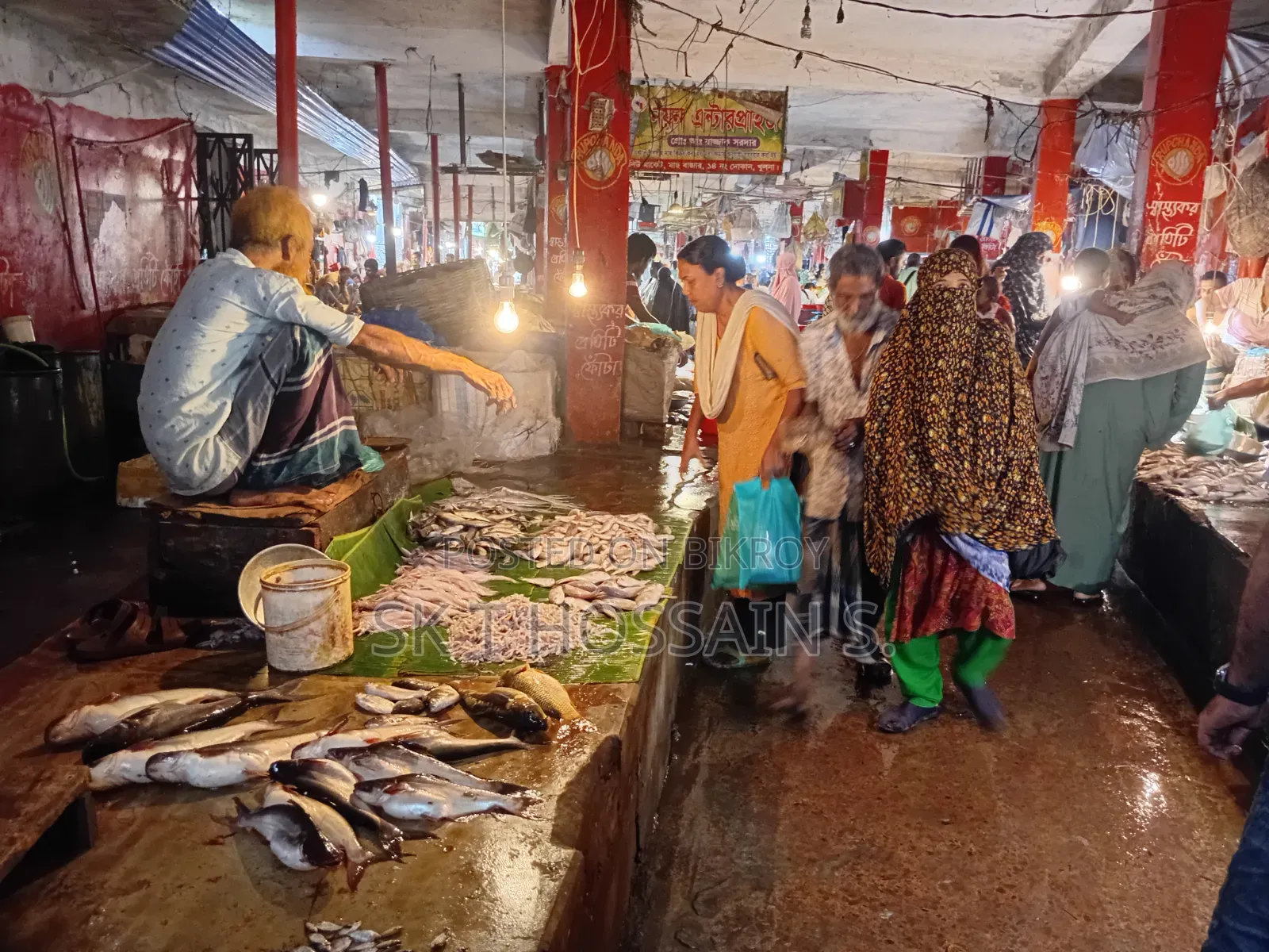 Fish Shop Rent, Khulna Newmarket Bazar.