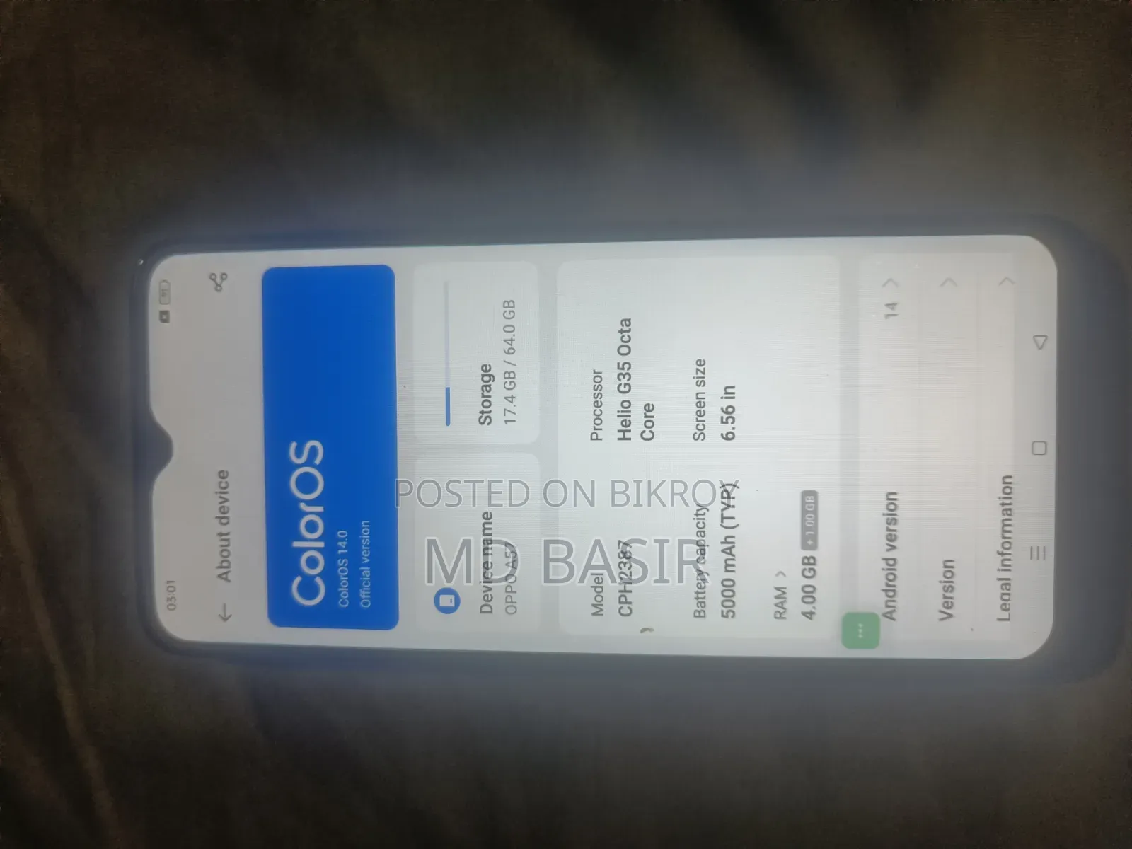 Oppo A57 4G 64 GB
