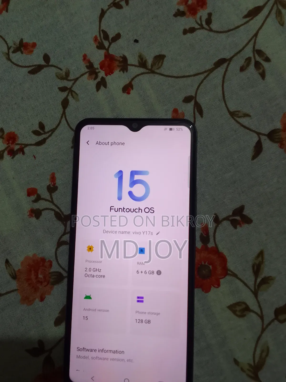 Vivo Y17s 128 GB