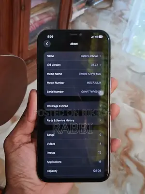 Apple iPhone 12 Pro Max 128 GB Graphite