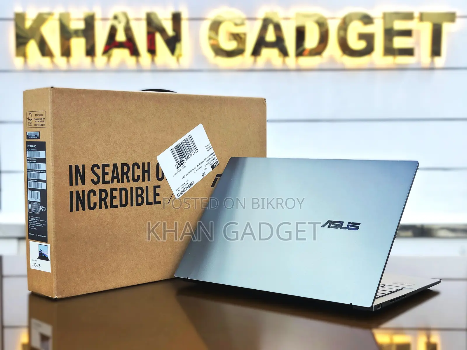 Laptop Asus Zenbook 14 8GB Intel Core Ultra 5 SSD 512GB