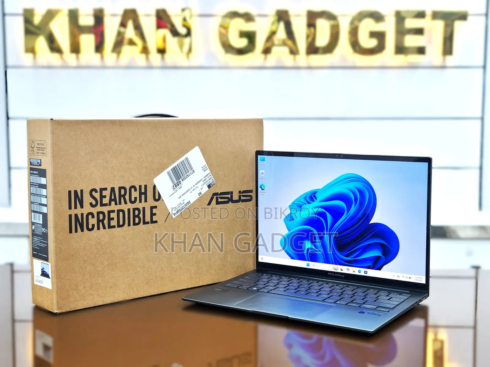 Laptop Asus Zenbook 14 8GB Intel Core Ultra 5 SSD 512GB