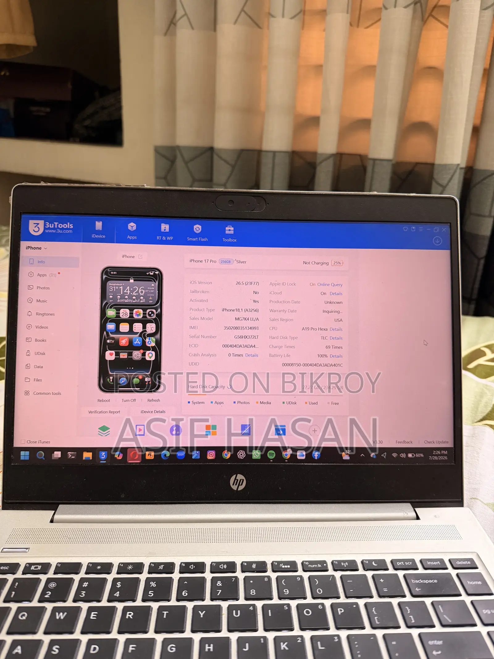 Apple iPhone 17 Pro 256 GB Silver