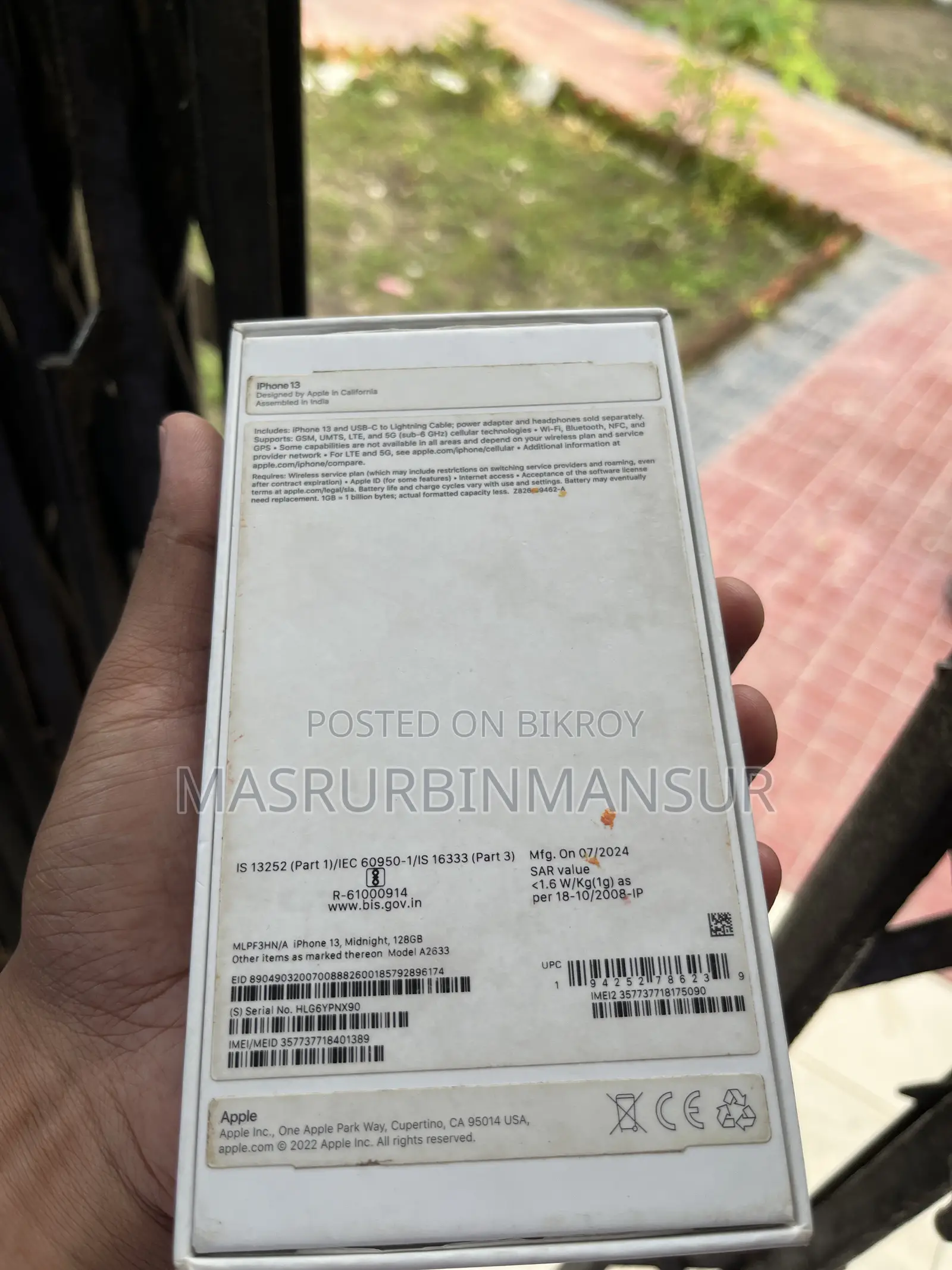 Apple iPhone 13 128 GB
