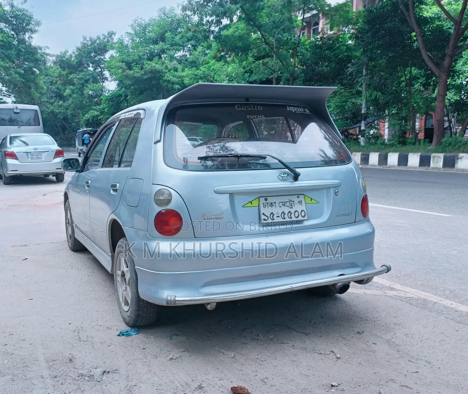 Toyota Starlet 1998 Silver