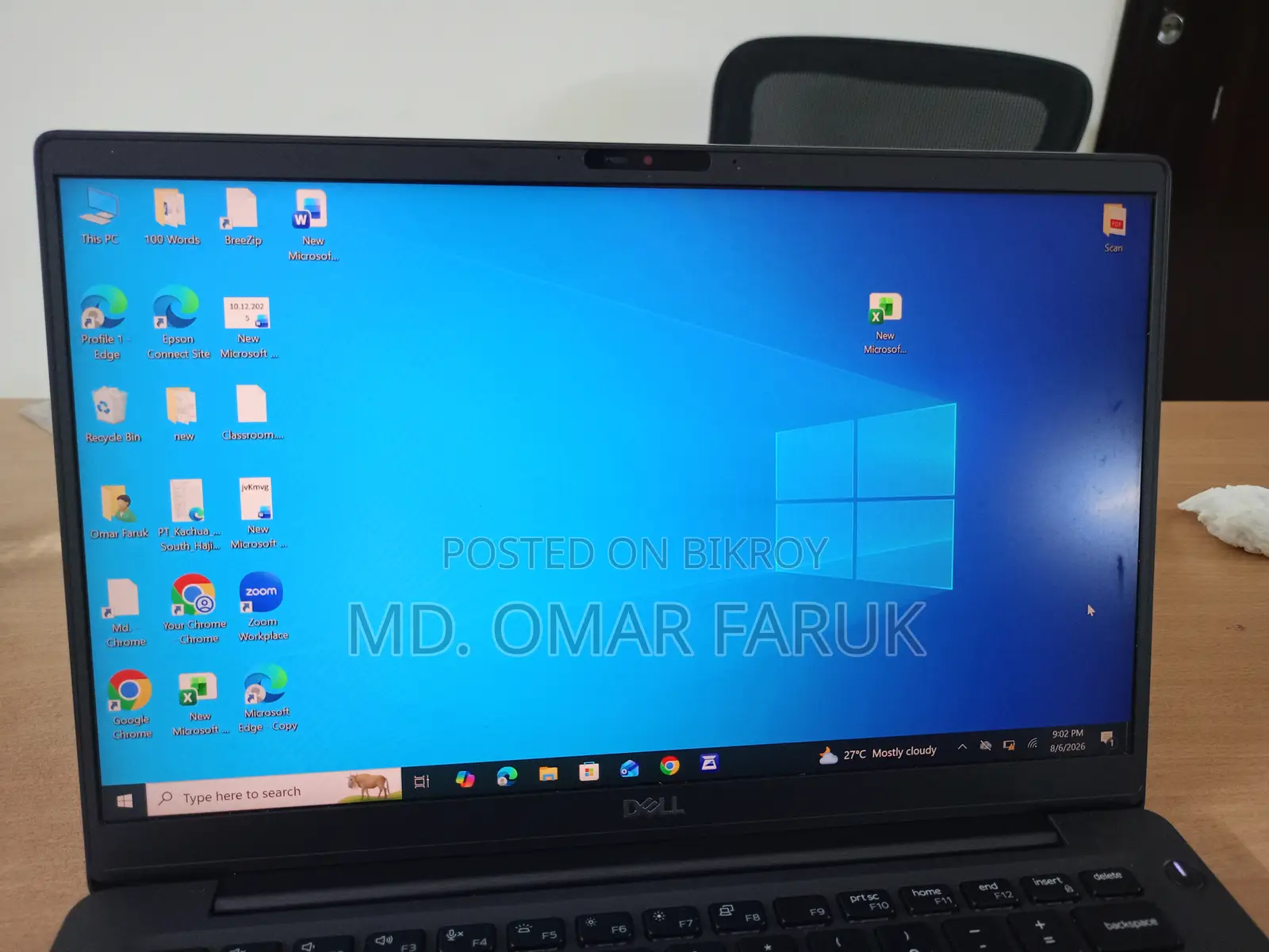 Laptop Dell Latitude 7400 8GB Intel Core i5 SSD 256GB