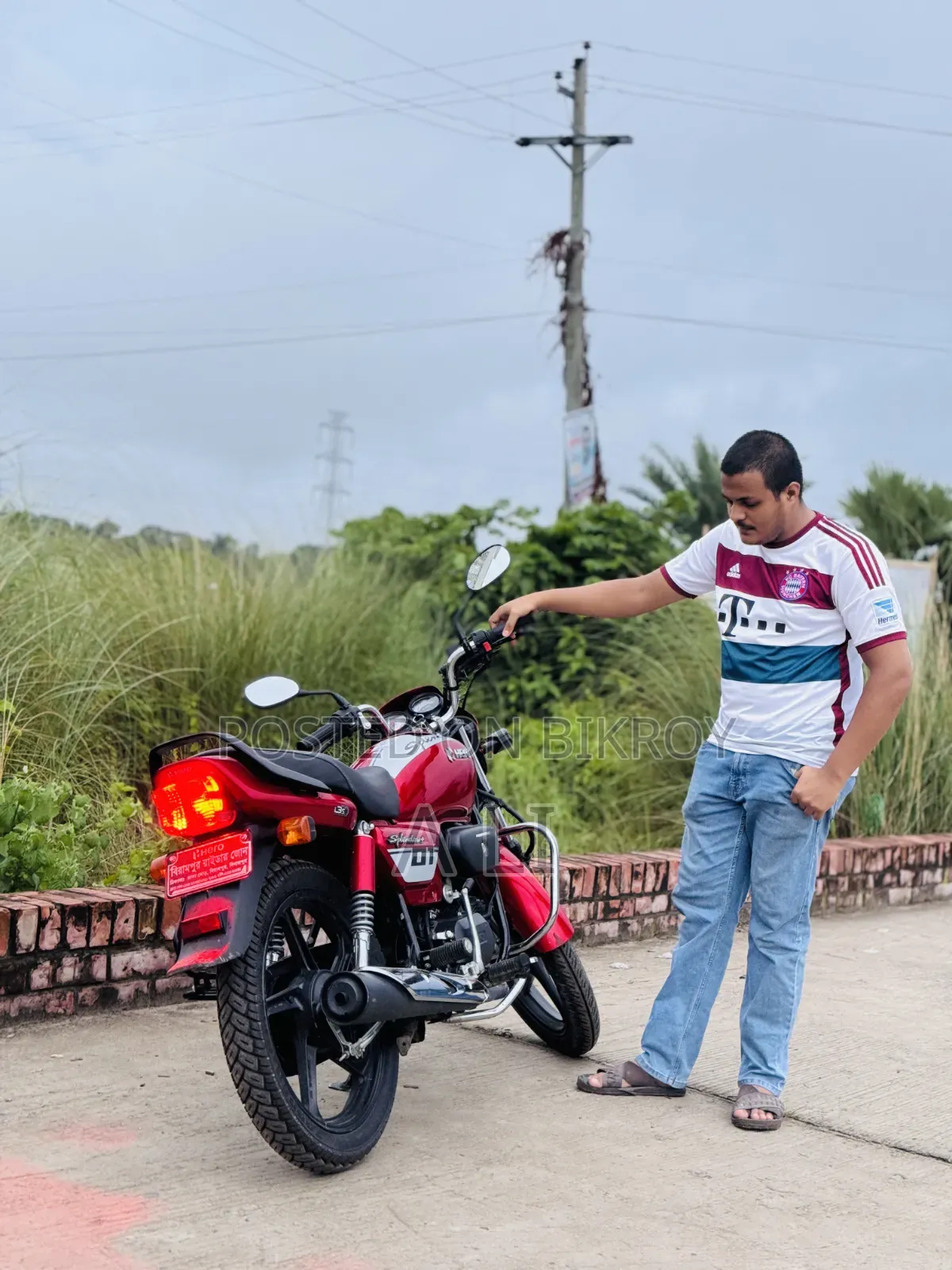 New Hero Splendor Plus Sports 2026 Red