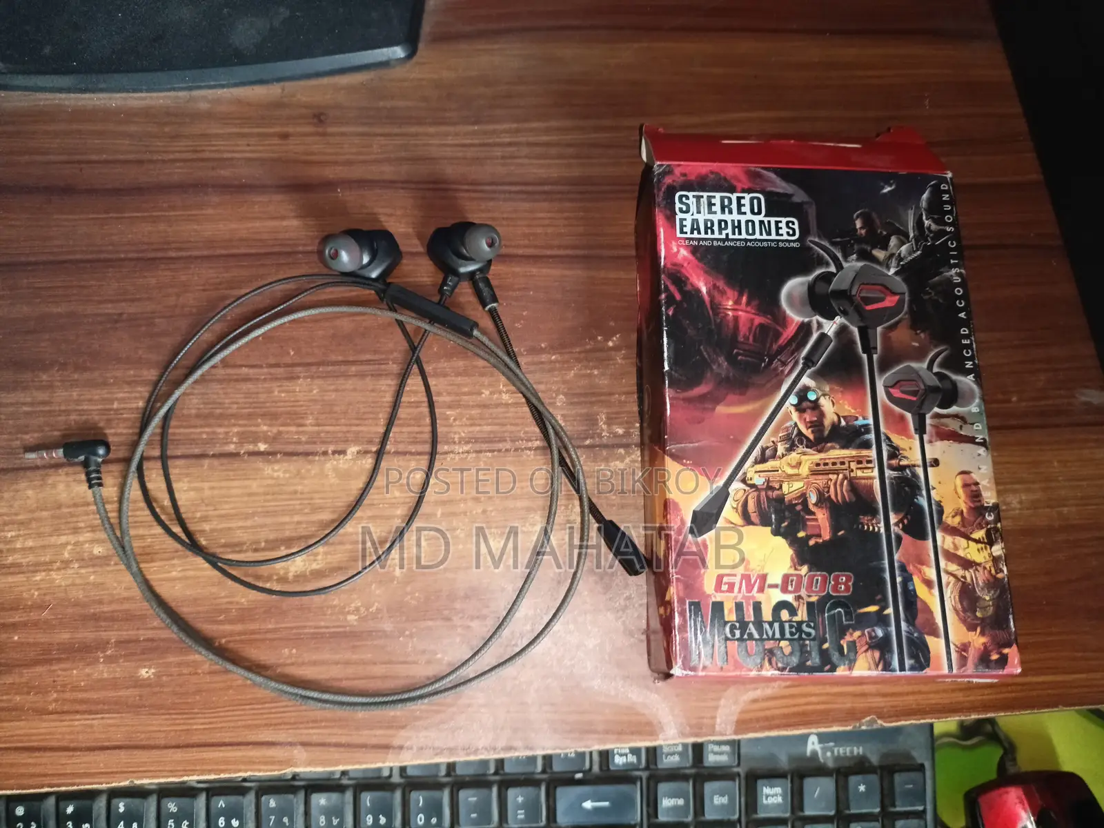 Stereo Earphones for Gaming