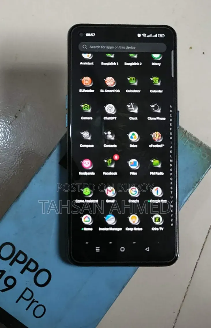 অপ্পো এফ১৯ প্রো ১২৮ জিবি ব্ল্যাক
