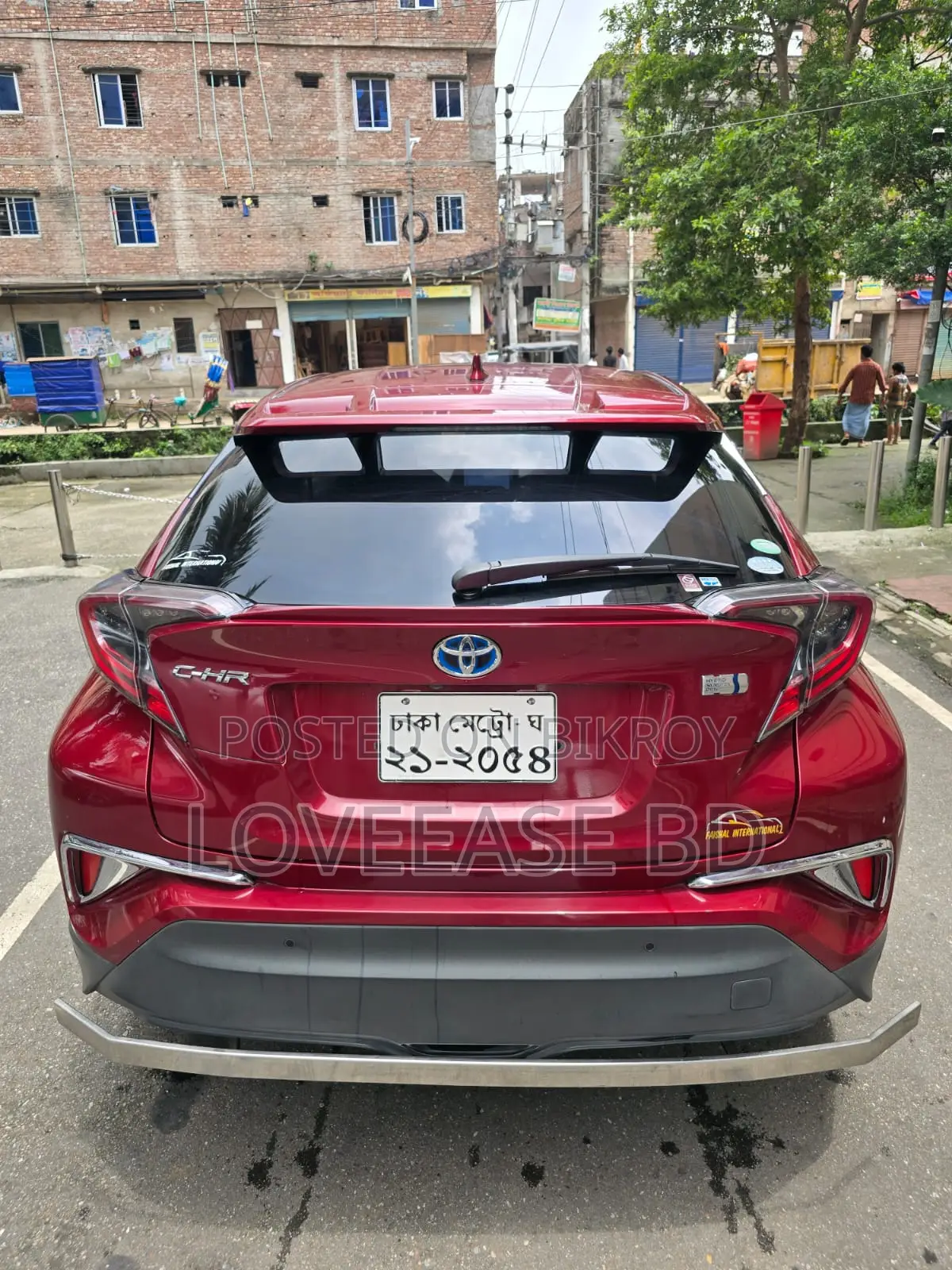 Toyota C-HR 2017 Red