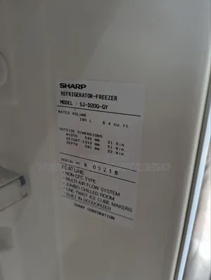 Sharp Mini Fridge 180 Ltr.