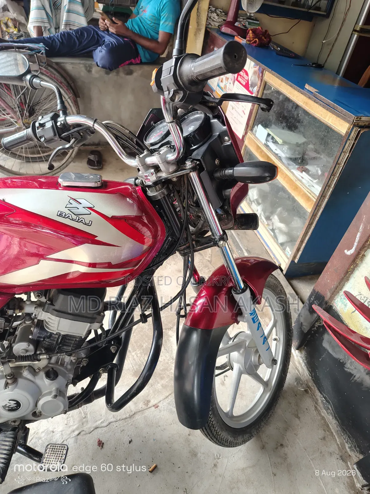 Bajaj CT 100 ES 2019 Red