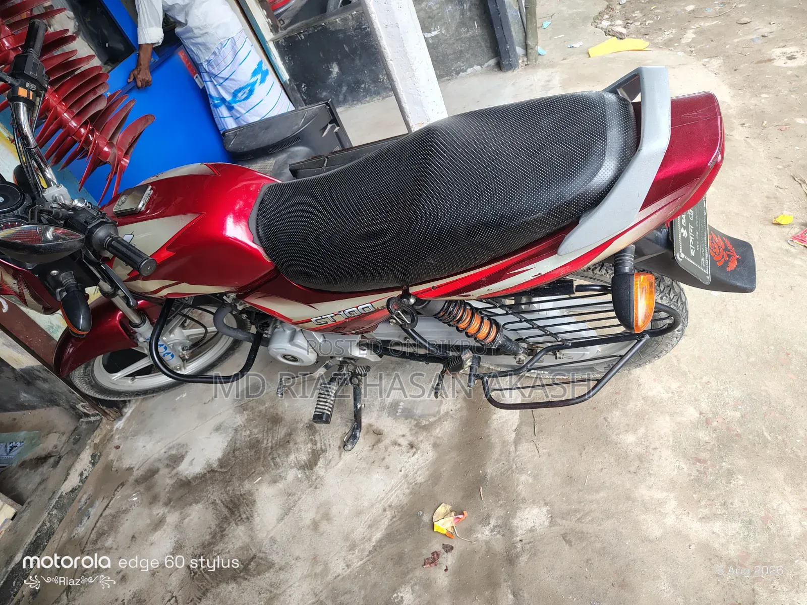 Bajaj CT 100 ES 2019 Red