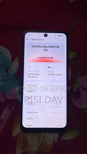 OnePlus Nord CE 5G 128 GB Gray
