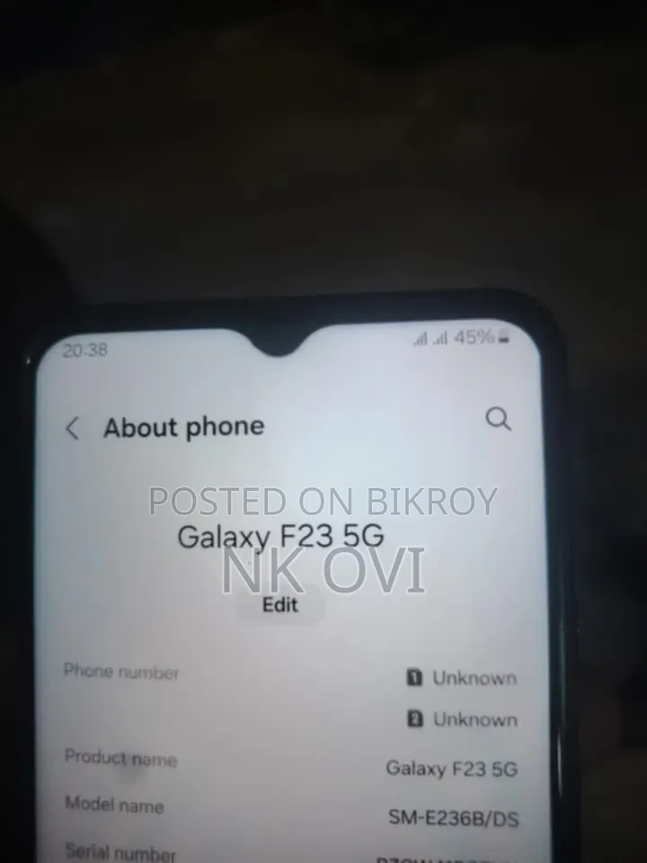 স্যামসাং গ্যালাক্সি এফ২৩ ১২৮ জিবি