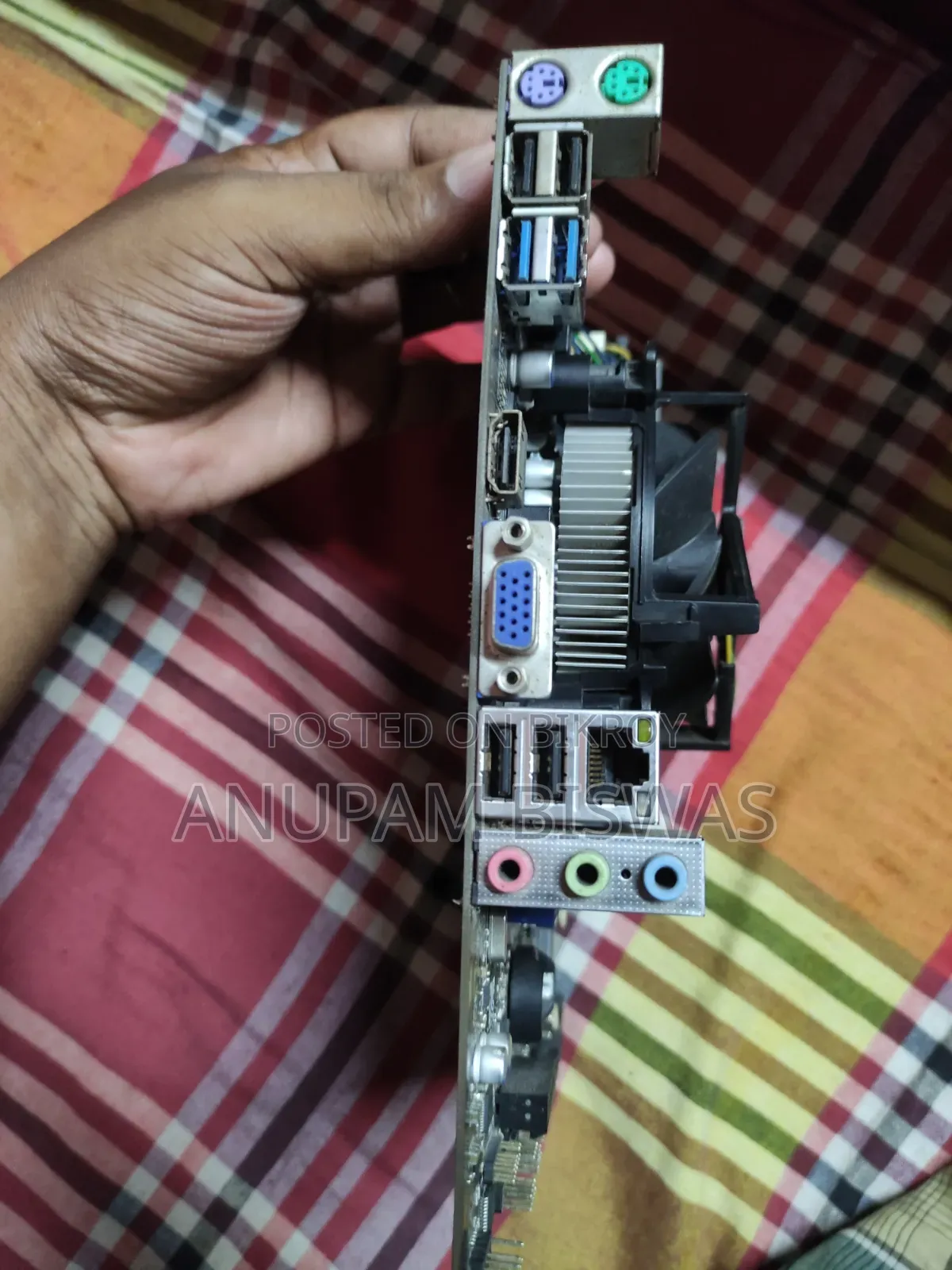 Fresh H81 Motherboard+4GB Ram+ Processor