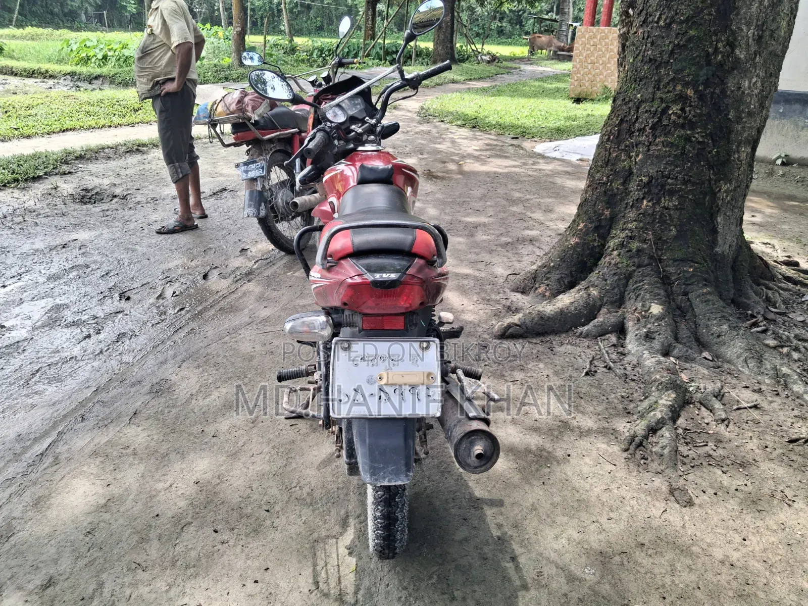 TVS Metro 2017 Red