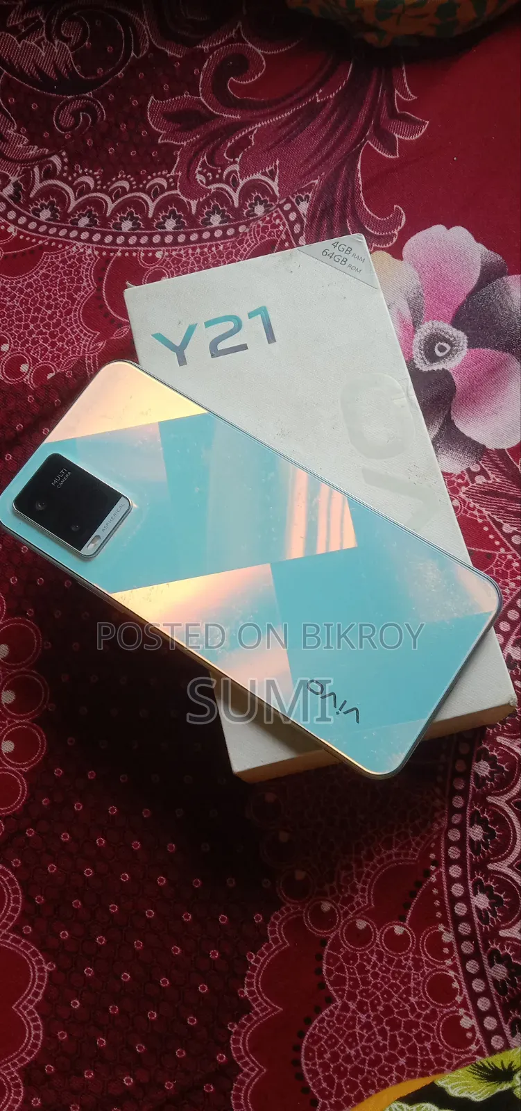 Vivo Y21 64 GB Blue