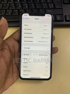 Apple iPhone X 256 GB White